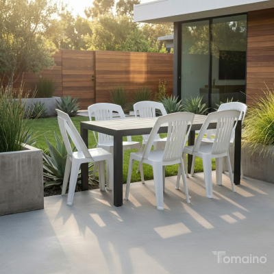 Sedia da giardino in plastica Raiatea