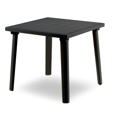 Tavolo da giardino in plastica quadrato Weekend