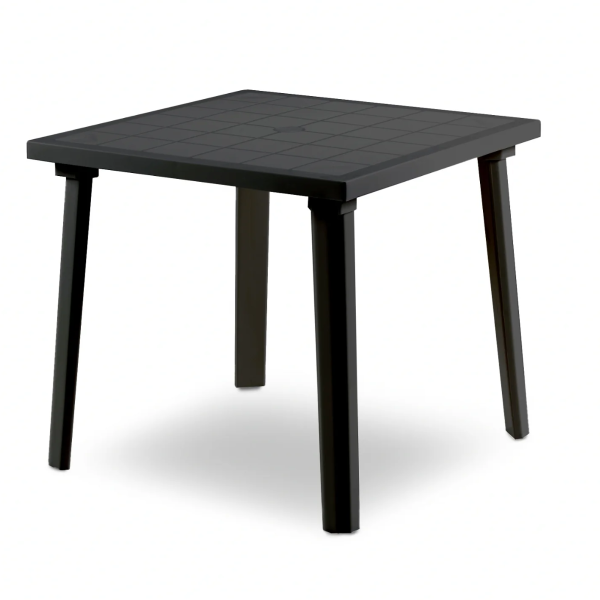 Tavolo da giardino in plastica quadrato Weekend