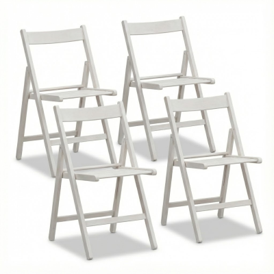 Sedia pieghevole in legno salvaspazio Nemi