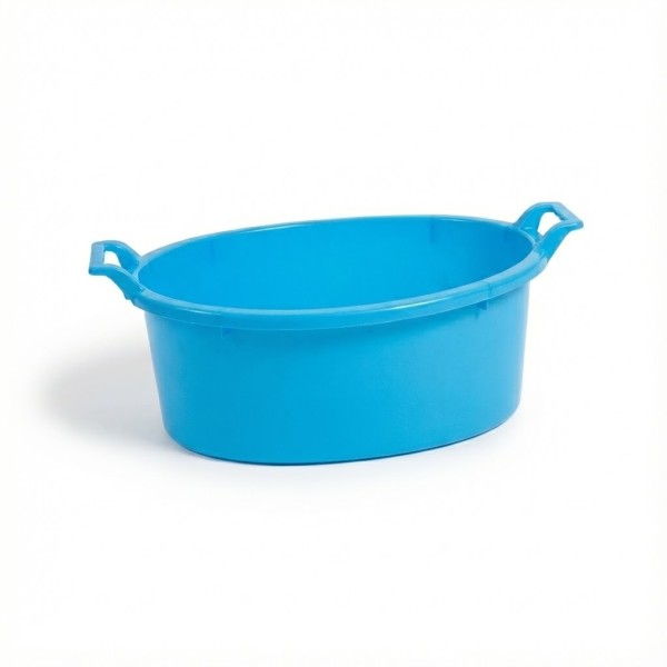 Bacinella bucato in plastica rigida Ovale