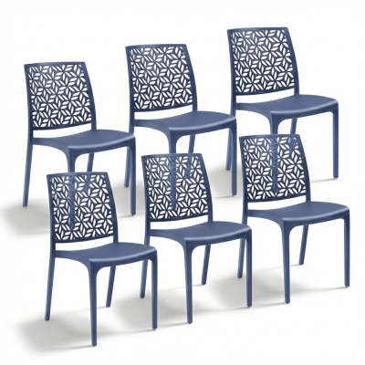 Sedia in plastica Ninfa per interno ed esterno Bica