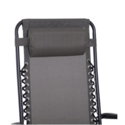 Sedia, sdraio automatica reclinabile struttura acciaio textilene zero gravity  – TOMAINO