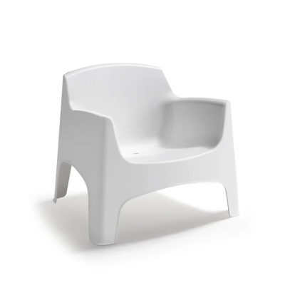 Poltrona da giardino in plastica Ibiza