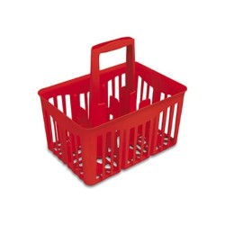 Portabottiglie in Plastica 6 Posti per Bottiglia Acqua Vino Vetro