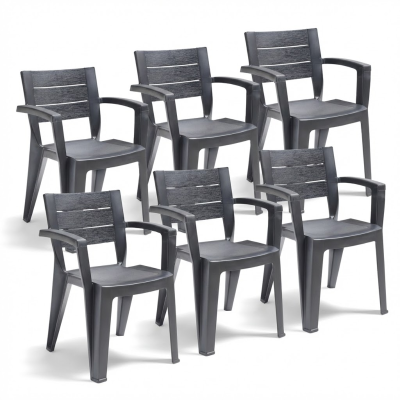 Sedia Emma in plastica per esterno