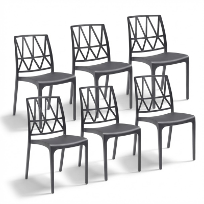 Sedia Bridge per Interno ed Esterno in Plastica