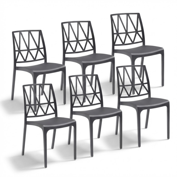 Sedia Bridge per Interno ed Esterno in Plastica