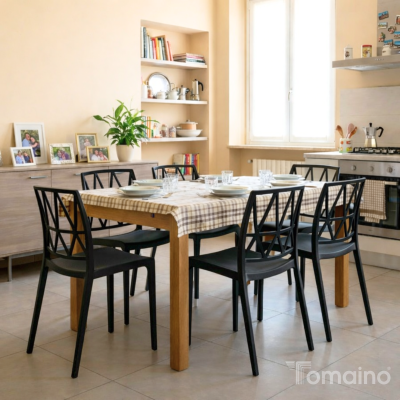 Sedia Bridge per Interno ed Esterno in Plastica