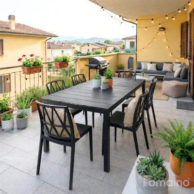 Sedia Bridge per Interno ed Esterno in Plastica