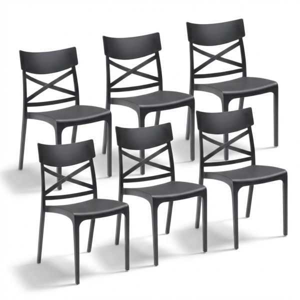 Sedia Croix interno esterno plastica