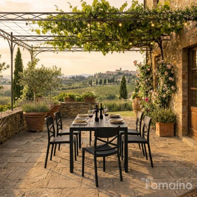 Sedia Croix interno esterno plastica