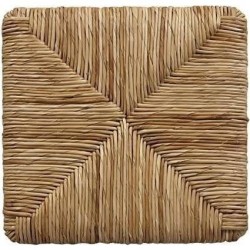 Sedile di ricambio per sedia modello Pisa, in paglia 37×37 cm