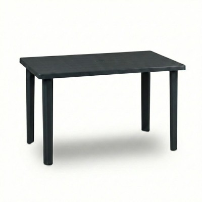 Tavolo da giardino rettangolare Marshall 120x70x72h cm in plastica