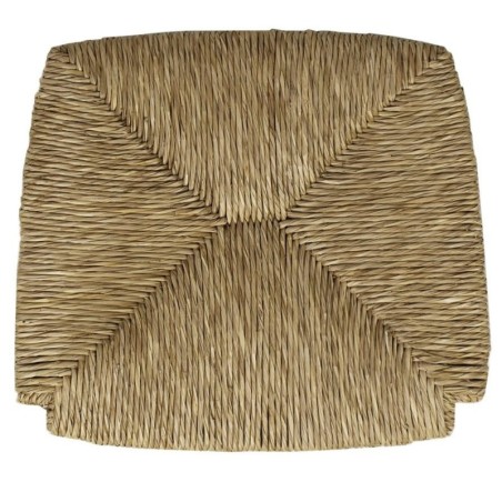 Sedile ricambio paglia per sedia Venezia, telaio fondo in legno