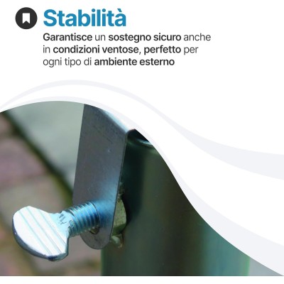 Base ombrellone 25kg  in cemento