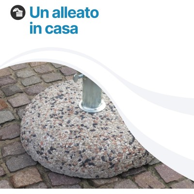 Base ombrellone 25kg  in cemento