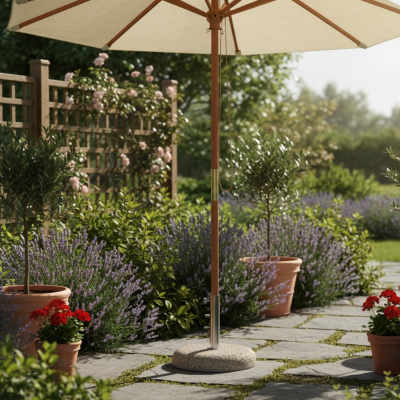 Base ombrellone 25kg  in cemento