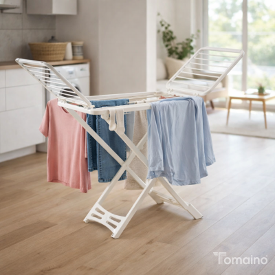 Stendibiancheria 20 Metri con Ruote | Resistente e Conveniente