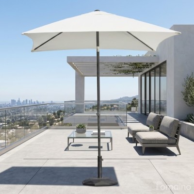 Ombrellone 2x2 Quadrato in Alluminio | Senza Manovella