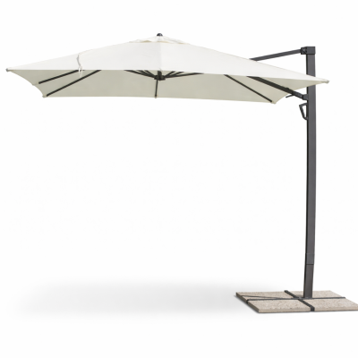 Ombrellone da giardino 3×3 quadrato in alluminio - 5072