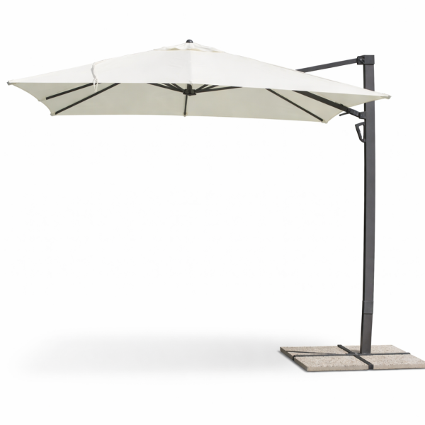 Ombrellone da giardino 3×3 palo laterale 5011