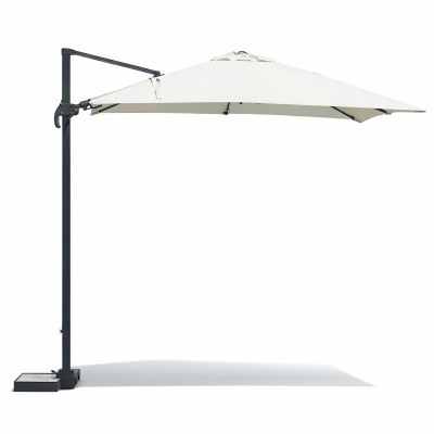 Ombrellone 3x3 palo laterale California base decentrata - 5064