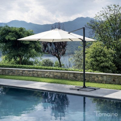 Ombrellone 3x4 Colorado in Alluminio Ecrù | B2B Bar & Ristoranti