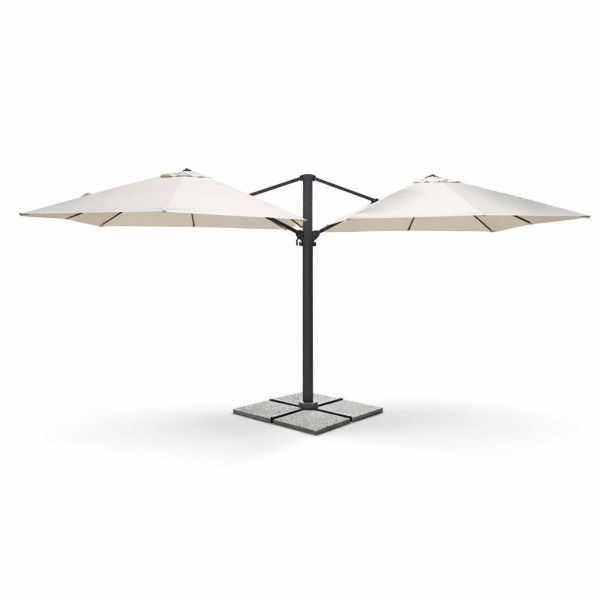 Ombrellone a doppio braccio laterale 3×6 – 5056 – Tomaino