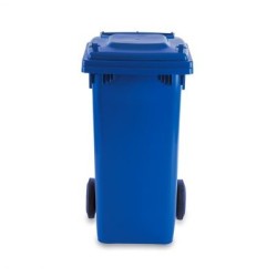 Bidone Contenitore MAX LT.120 con coperchio e ruote – GIGANPLAST