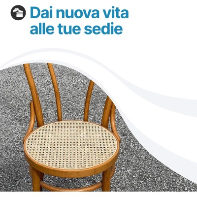 Ricambio Seduta Sedia Vienna 40 cm | Fondello Rotondo