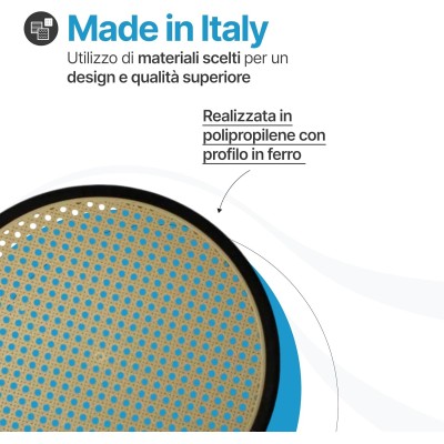 Ricambio Seduta Sedia Vienna 40 cm | Fondello Rotondo