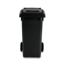 Bidone Contenitore MAX LT.120 con coperchio e ruote – GIGANPLAST