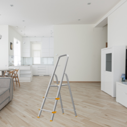 Scala in alluminio pieghevole 3 4 5 6 7 8 gradini