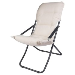 Sdraio da giardino canapone imbottita, Poltrona da casa, veranda cuscino imbottito – Floris – Tomaino