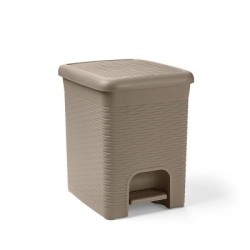 Pattumiera in plastica 6lt grigia Loop Blim were Veca