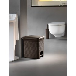 Pattumiera in plastica 6lt grigia Loop Blim were Veca