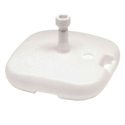 Base per ombrellone supporto in plastica 44x44x12h cm