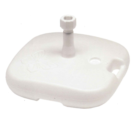 Base per ombrellone supporto in plastica 44x44x12h cm