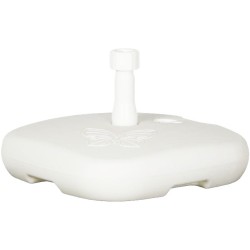 Base per ombrellone supporto in plastica 44x44x12h cm