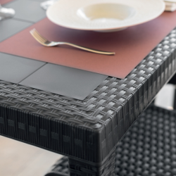 Tavolo da giardino in plastica Houston