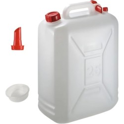 Tanica in plastica da 5 a 30 litri per acqua, vino, olio, benzina