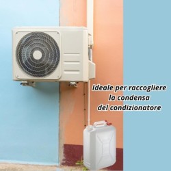 Tanica in plastica da 5 a 30 litri per acqua, vino, olio, benzina