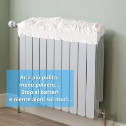 Copricalorifero in tessuto elasticizzato termosifone da 30 a 100cm