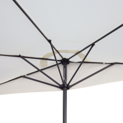 Ombrellone da parete ø3 mt palo centrale alluminio – E5036