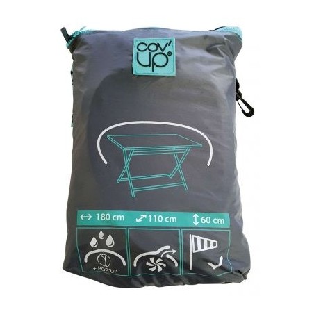 Copertura tavoli da giardino fino a 180x110cm telo in poliestere – CVT01 – Greenwood