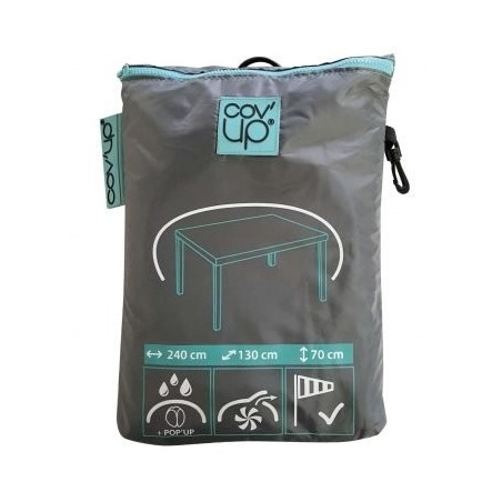 Copertura tavoli da giardino fino a 240x130cm in poliestere