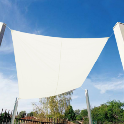 Vela ombreggiante quadrata 3×3 mt in poliestere 180gr telo ombra – VE12 – Tomaino