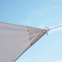 Vela ombreggiante quadrata 3×3 mt in poliestere 180gr telo ombra – VE12 – Tomaino