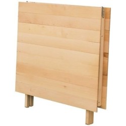 Tavolo pieghevole in legno 70×140 tavolo salvaspazio per casa e giardino